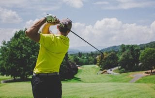chiropractic adjustment to improve golf game